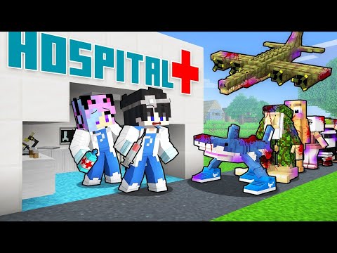 We Open a Hospital for Italian Brainrot Animals in Minecraft!