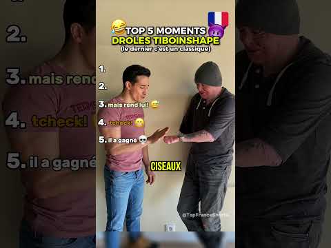 TOP 5 moments de TIBOINSHAPE (il est tres drole mdr)