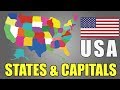 Exploring the 50 States and Their Capitals
