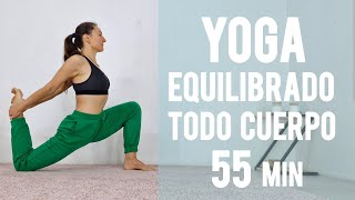 Yoga Equilibrado 🧘‍♀️ Sesión Completa Todo el Cuerpo 55Min - MalovaElena