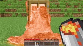 Real Life Lava in Minecraft - Realistic Compilation