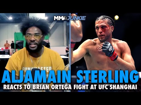 Aljamain Sterling couldn't say no to Brian Ortega, but UFC Shanghai wasn't on 'bingo card'