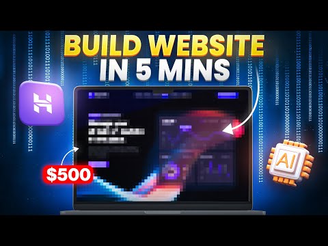 Create a $500 Website in 5 Minutes (This AI Tool is Absolutely Wild!)