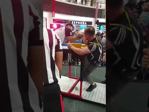 백성열 아시아 팔씨름 결승 flop wrist defense