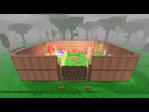 NEW UPDATE! Strongest Defense Gate with pro players in 99 nights in the forest.