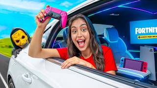FIZ UM QUARTO SECRETO NO CARRO! *Stalker apareceu
