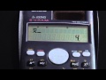 Statistical Analysis with Casio FX 300 Ms