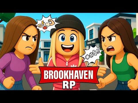 GROSSE DISPUTE entre SOEURS 💅 sur BROOKHAVEN RP ROBLOX