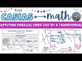 Exploring Angle Relationships with Parallel Lines and Transversals