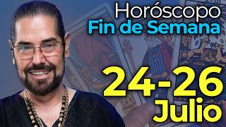 Horóscopos Fin de Semana del 24 al 26 de Julio 2026 - Alonso Alanís