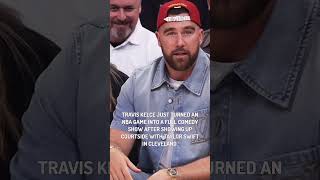 Travis Kelce Goes Wild At Cavaliers Game #traviskelce #taylorswift #nba #cavaliers #chiefs