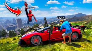 Stealing EVERY Superhero's Car in GTA 5..