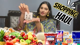 Chase Up Grocery Shopping Haul 🛍️ Hayat Ne Video Nhi Banane Di 😅 Buhat Mehngai Hai 🤧