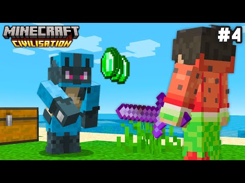 J'ai Racketté ce Youtubeur pour la Paix.. Minecraft Civilisation # 4