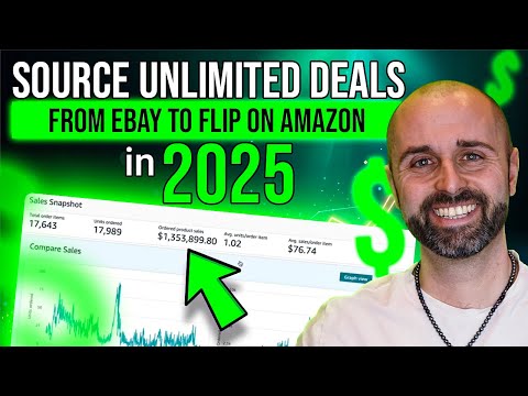 How to Source UNLIMITED PROFITS From eBay to Flip on Amazon 2025