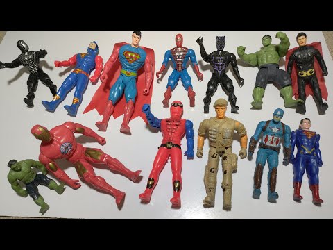 AVENGERS SUPERHERO STORY, MARVEL'S SPIDER-MAN SMASH VS HULK, CAPTAIN AMERICA VS IRONMAN