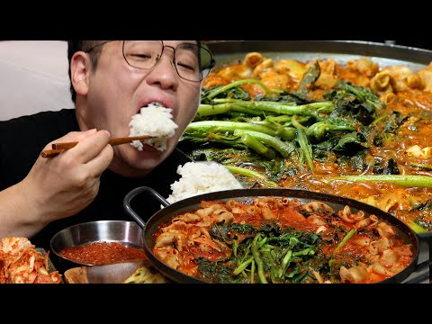 먹방창배 #돼지곱창전골 집에서 먹어도 맛집그대로 즐길수있다 대박 레전드 먹방 Pork tripe stew eatingshow realsound koreanfood Mukbang a