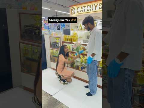 Should I say yes to her ?💐🙈 #trending #shorts #catchysmells #itmaaz  #perfumer #propose #youtuber