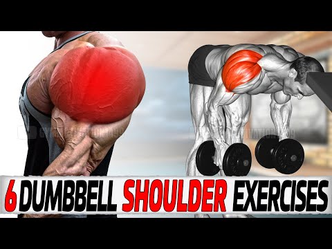 6 Fastest Big Shoulder Exercises with Dumbbell Only