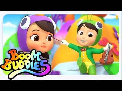 Boom Buddies Les Fourmis et La Sauterelle + Plus Histoire Musicale en Français