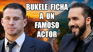 Bukele Ficha a un famoso actor de Hollywood para su última campaña