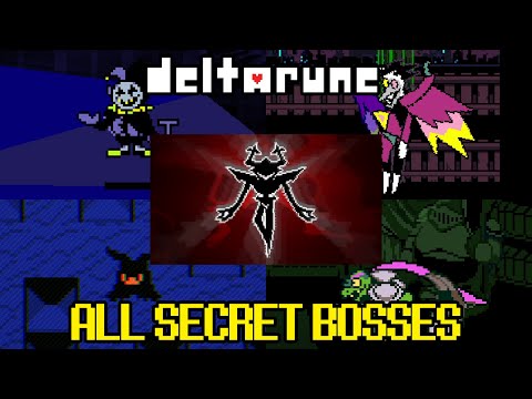 Deltarune - ALL SECRET BOSSES