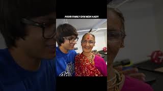 POORI FAMILY GYM MEIN AAGYI😍😍 #souravjoshivlogs #souravjoshi #vlog #vlogs