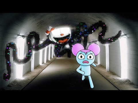 Corrupted Cuphead is Chasing Us: Pibby Apocalypse in Real Life