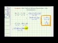 Simplifying Rational Expressions