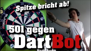 501 vs DartBot | Spitze bricht ab?