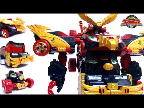 【炎神戦隊 ゴーオンジャー】堂々出陣！EX炎神合体 DX炎神大将軍 ヲタファの歴代戦隊ロボレビュー / Go-onger DX Engine Dai-Shogun