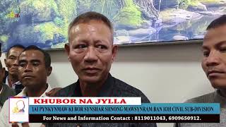 IAI PYNKYNMAW KI BOR SYNSHAR SHNONG MAWSYNRAM BAN IOH CIVIL SUB-DIVISION