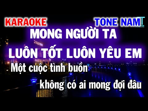 Karaoke Mong Người Ta Luôn Tốt Luôn Yêu Em – Nhạc Trẻ 8x 9x – MinhDc