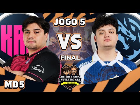 MELHORES MOMENTOS KRU vs LEVIATAN | JOGO 05 | GRANDE FINAL | MD5