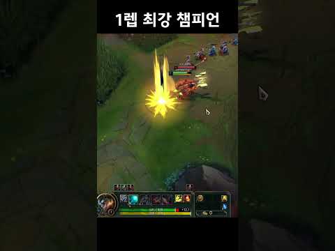 1렙 최강 챔피언
