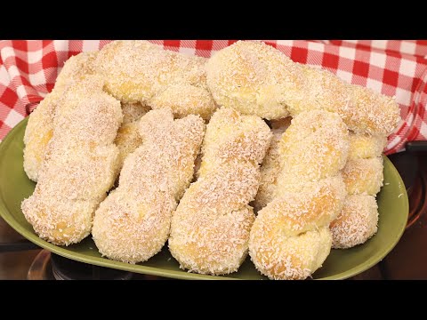 TRANCINHA DE COCO - FOFINHO - DELICIOSO - FÁCIL - RENDE MUITO - Receitas de Pai