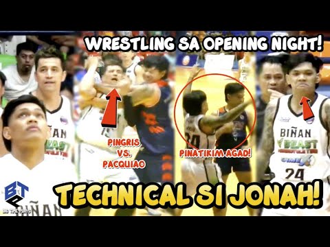 TECHNICAL AGAD DEBUT GAME NI JONAH SA PSL! PINGRIS VS PACQUIAO! RIVALRY OF BINAN VS GENSAN CONTINUES