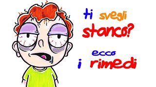 Perché ti svegli STANCO? Semplici rimedi per svegliarsi bene - Scienziati Subito
