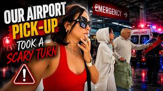 Our Airport Pick Up Took A Scary 😧 Turn | VLOG#2289