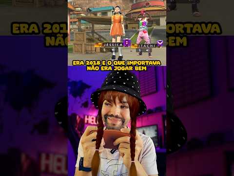 era 2018 e o mais importante não era jogar bem, mas sim imprecionar com a skin mais top #freefire