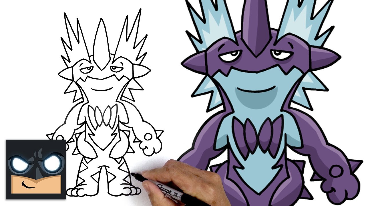 How To Draw Pokemon - Toxtricity