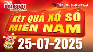 XSMN 25/07/2025 - Kết Quả Xổ Số Miền Nam Thứ 6 Hàng Tuần | Xổ Số Đại Phát