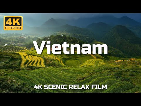 Vietnam 4K   Scenic Relax Film With Relaxing Music