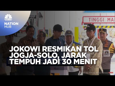 Jokowi Resmikan Tol Jogja-Solo, Jarak Tempuh Jadi 30 Menit