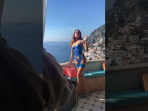 Positano #amalficoast ????From #backstage Incanto lingerie for #passion
