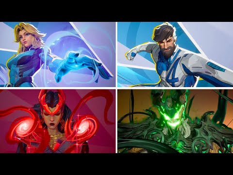 Marvel Rivals - All NEW Season 1 MVP Character Animations