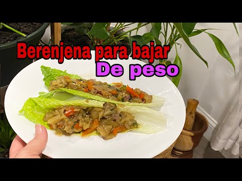 receta De BERENJENAS Para BAJAR DE PESO Facil RD/yanerisglam y mas