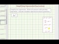 Simplifying Expressions with Exponents