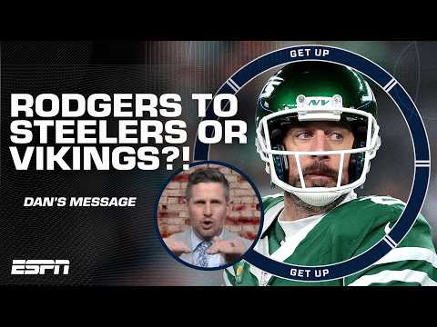 Dan Orlovsky's message to the Vikings 🗣️ 'I WOULD NOT ADD AARON RODGERS IF I WERE YOU!' | Get Up