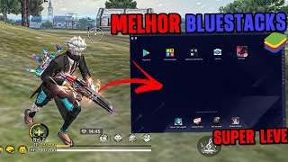 DESCOBRI O MELHOR EMULADOR BLUESTACKS LEVE PARA QUALQUER PC FRACO MELHORES CONFIGURAÇÕES 🔥🚀 FREEFIRE